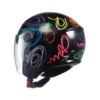 Casco Jet Bambino MPH Play Fantasy Nero
