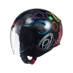Casco Jet Bambino MPH Play Fantasy Nero