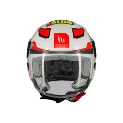 Casco Jet Bambino Mt Helmets Of514 Lite A0 Dino Lucido