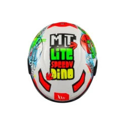 Casco Jet Bambino Mt Helmets Of514 Lite A0 Dino Lucido