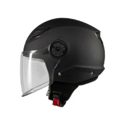 Casco Jet Bambino Mt Helmets Of514 Lite A1 Pure Nero Opaco