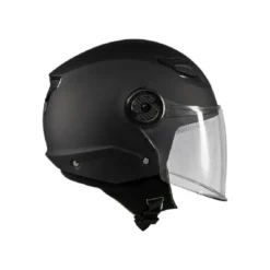 Casco Jet Bambino Mt Helmets Of514 Lite A1 Pure Nero Opaco