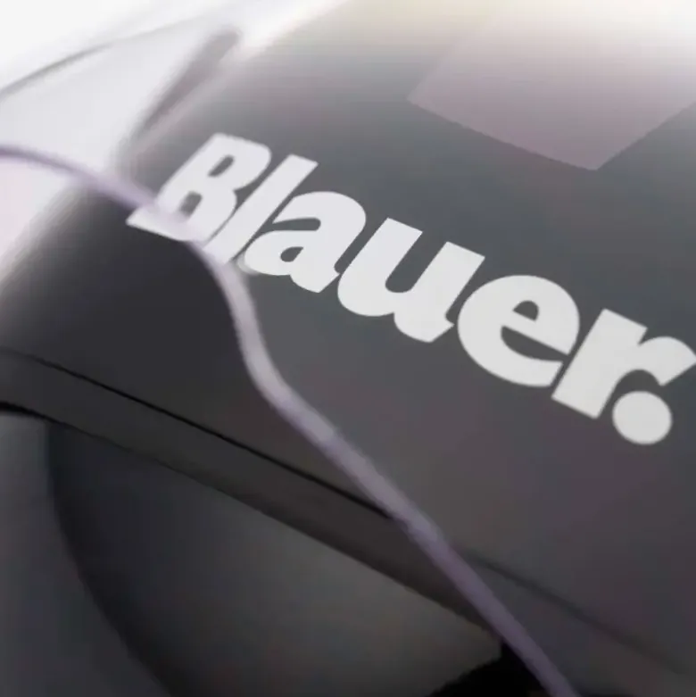 Casco Jet Blauer Bet HT Nero Titanio Bianco