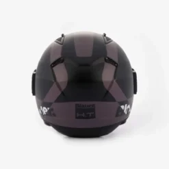 Casco Jet Blauer Bet HT Nero Titanio Bianco