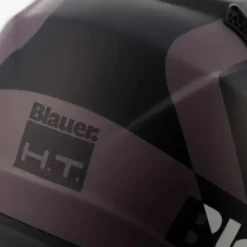 Casco Jet Blauer Bet HT Nero Titanio Bianco