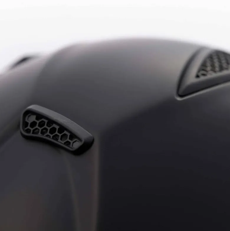 Casco Jet Blauer Bet Monochrome Nero Opaco