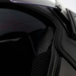 Casco Jet Blauer Bet Monochrome Nero Opaco