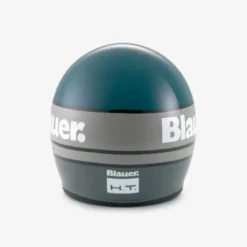 Casco Jet Blauer Pilot 4.0 Blu Satinato Titanio Lucido