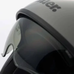 Casco Jet Blauer Pilot 1.1 Monochrome Grigio