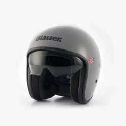 Casco Jet Blauer Pilot 1.1 Monochrome Grigio