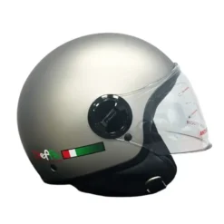 Casco Jet Dieffe DF2003 Titanio Opaco