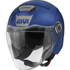 Casco Jet Givi 12.5 Blu Opaco Grigio