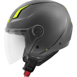 Casco Jet Givi 11.7 Solid Titanio Opaco
