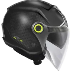 Casco Jet Givi 12.5 Touch Nero Opaco Giallo