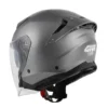 Casco Jet Givi X.31 Solid Fiber Titanio Opaco