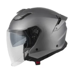 Casco Jet Givi X.31 Solid Fiber Titanio Opaco