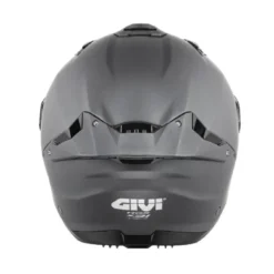 Casco Jet Givi X.31 Solid Fiber Titanio Opaco