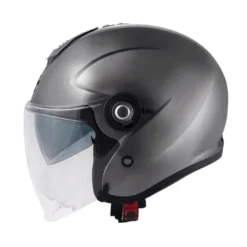 Casco Jet Kappa KV35 Basic Titanio Opaco