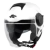Casco Jet Kappa KV37 Evo 2 Solid Bianco Lucido
