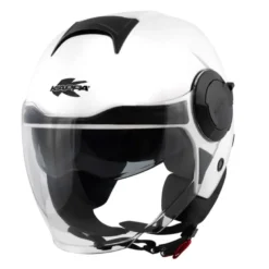 Casco Jet Kappa KV37 Evo 2 Solid Bianco Lucido