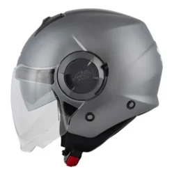 Casco Jet Kappa KV37 Evo 2 Solid Titanio Opaco