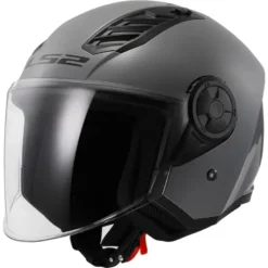 Casco Jet Ls2 OF616 Airflow 2 Solid Nardo Grey