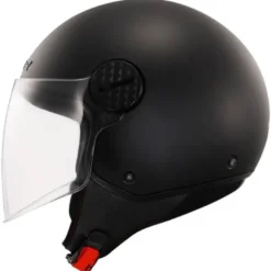 Casco Jet Ls2 OF558 Sphere Lux II Solid Nero Opaco