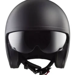 Casco Jet Ls2 OF599 Spitfire II Solid Nero Opaco