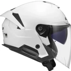 Casco Jet LS2 OF618 Verso II Solid Bianco