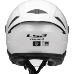 Casco Jet LS2 OF618 Verso II Solid Bianco