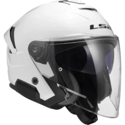 Casco Jet LS2 OF618 Verso II Solid Bianco