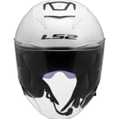 Casco Jet LS2 OF618 Verso II Solid Bianco