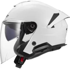 Casco Jet LS2 OF618 Verso II Solid Bianco