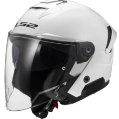 Casco Jet LS2 OF618 Verso II Solid Bianco