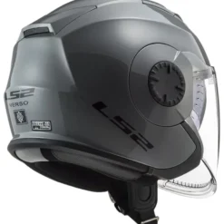 Casco Jet Ls2 OF570 Verso Solid Nardo Grigio