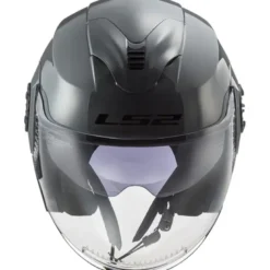 Casco Jet Ls2 OF570 Verso Solid Nardo Grigio