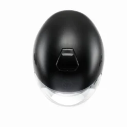 Casco Jet Momo Design Aero Mono Nero Opaco Grigio Scuro