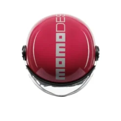 Casco Jet Momo Design Fgtr Classic Candy Fucsia Bianco
