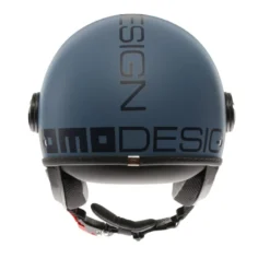 Casco Jet Momo Design Fgtr Classic Mono Opaco Dusty Blu