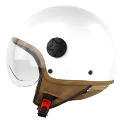 Casco Jet Motocubo 721 Ant Bianco Perla