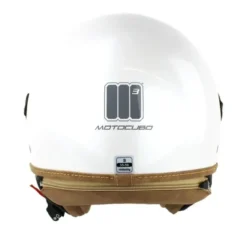 Casco Jet Motocubo 721 Ant Bianco Perla
