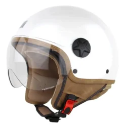 Casco Jet Motocubo 721 Ant Bianco Perla