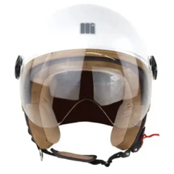 Casco Jet Motocubo 721 Ant Bianco Perla