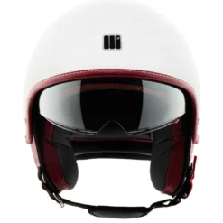 Casco Jet Motocubo 717 Beetle Bianco