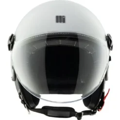 Casco Jet Motocubo 718 Beetle Evo Bianco Perla Lucido