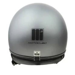 Casco Jet Motocubo 517 Beetle Titanio Opaco