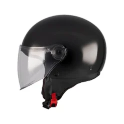 Casco Jet Mt Helmets Of501 B Street S A1 Pure Nero Lucido