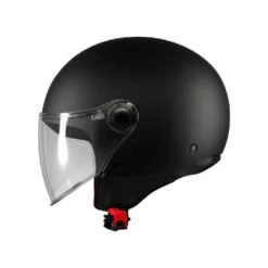Casco Jet Mt Helmets Of501 B Street S A1 Pure Nero Opaco