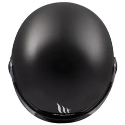 Casco Jet Mt Helmets  Of501 B Street S Solid A1 Lucido Nero