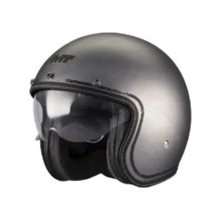 Casco Jet Mt Helmets Of507Sv B Lemans 2 A2 Sv S Brushed Grigio Opaco
